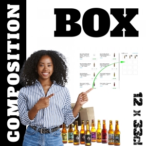 Bière Box Bières - Composition 12 x 33cl à Objat